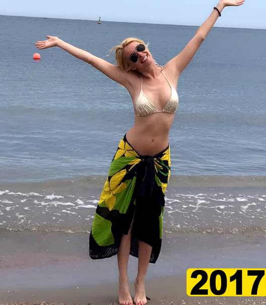 Aşa arăta Diana Dumitrescu în 2016, în costum de baie! Avea burtică şi colăcei. Cum a apărut acum pe o plajă din Mamaia. Oamenilor nu le-a venit să creadă