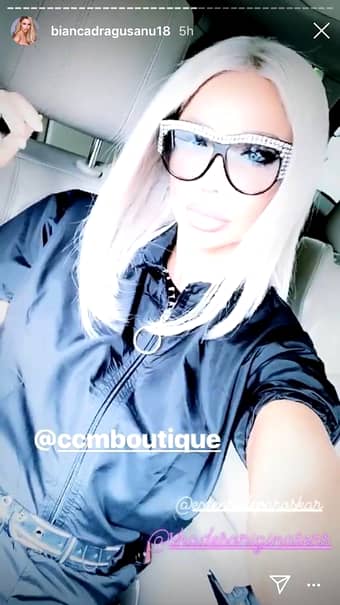 Bianca Drăgușanu continuă schimbările de look! Cum arată cu părul scurt. FOTO