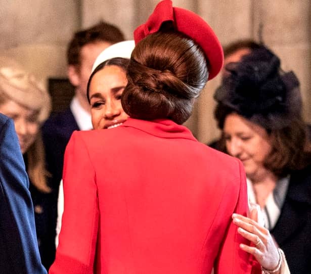 Meghan Markle si Kate Middleton impacare