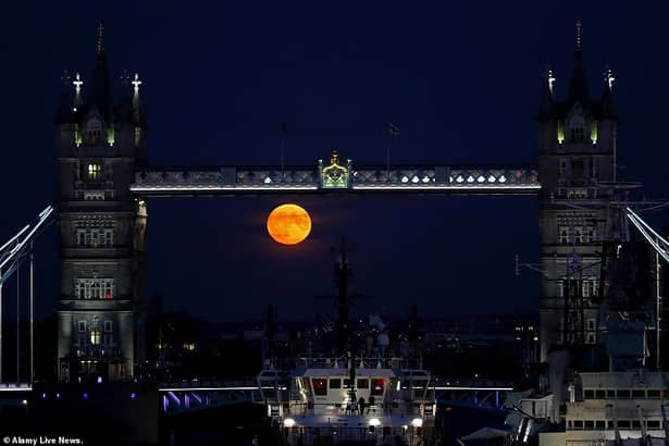 Cum s-a văzut Luna Plină de pe 14 septembrie. Imagini surprinse din toată lumea