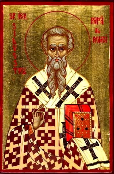 Calendar ortodox 2 ianuarie 2019: Părintele nostru Silvestru, papă al Romei