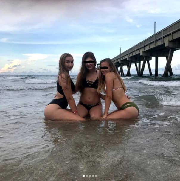 Imagini interzise cu fiica Anamariei Prodan! Ce mare a crescut Sarah! A ieşit la plajă într-un costum de baie mult prea generos! Ce au văzut toţi bărbaţii! FOTO