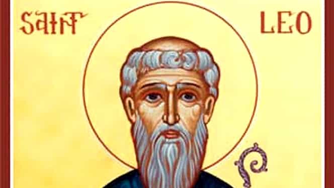Calendar ortodox 20 februarie: Sfântul părinte Leon, episcopul Cataniei, făcătorul de minuni