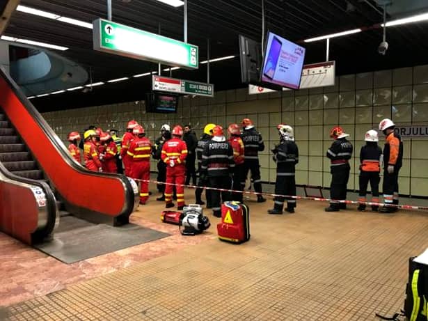 O persoană a murit după ce s-a aruncat înaintea metroului, la stația Gorjului