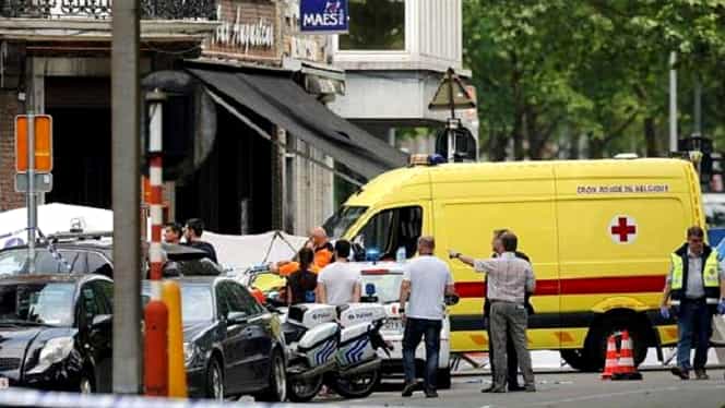 Atentat, în Belgia! Un trecător și doi polițiști au fost uciși