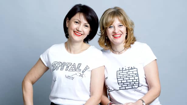 Ele sunt Oana Gheorghiu şi Carmen Uscatu, cele două femei care au pus bazele primului spital de oncologie pediatrică din România