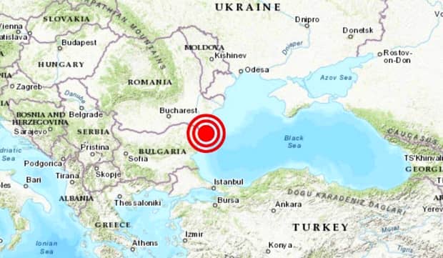 Alertă! Cutremur de suprafață în Marea Neagră! Seism important la 60 de km de Constanța