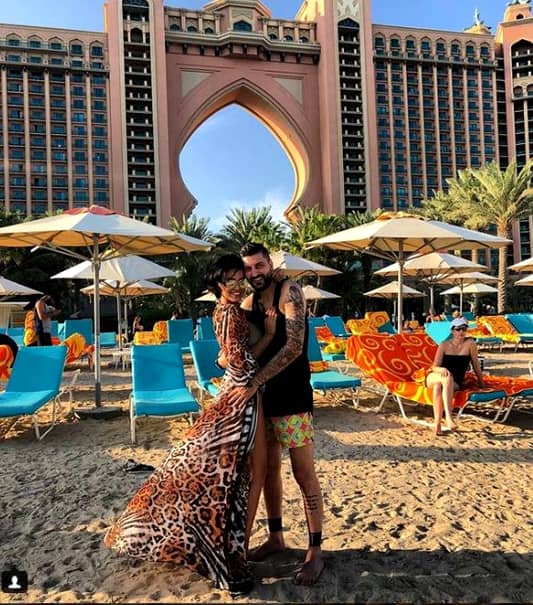 Adelina Pestriţu, vacanţă de vis în Dubai! A fost surpriza ei pentru aniversarea soţului! Cu cine s-au întâlnit
