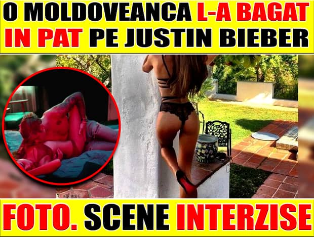 Galerie FOTO! Scene FIERBINŢI între Justin Bieber şi o tînără MOLDOVEANCĂ!
