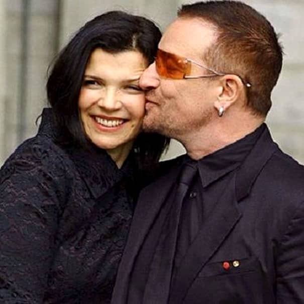 Cum arată soția lui Bono, unul dintre cei mai bogați artiști din lume