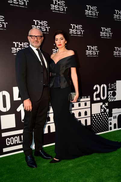 Adelina şi Cristi Chivu, printre cele mai frumoase cupluri de la Gala FIFA. Galerie FOTO