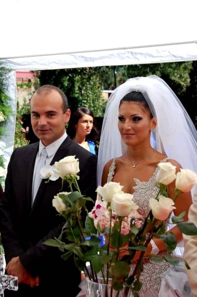 Bogdan Rareș si sotia sa, la nunta. Femeia a fost atacata recent