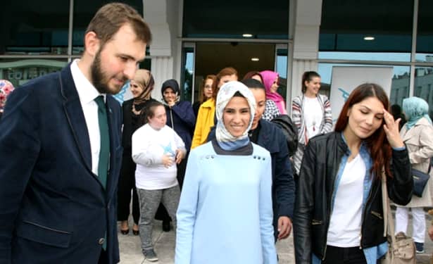 Fiica președintelui Erdogan este considerată una dintre cele mai frumoase turcoaice
