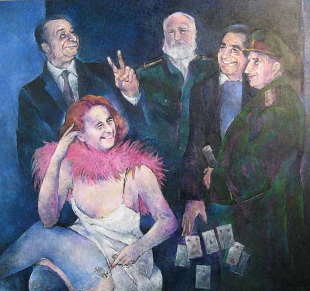 Elena Ceaușescu, imagini interzise la o expoziție. Cum a fost pictată soția lui Nicolae Ceaușescu