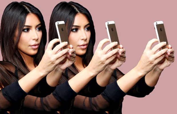 Cum sa faci un selfie perfect! Învaţă de la Kim Kardashian!
