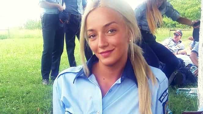 Cum s-a pozat această poliţistă din Târgu Mureş! Imagini bombă cu Roxana Urs