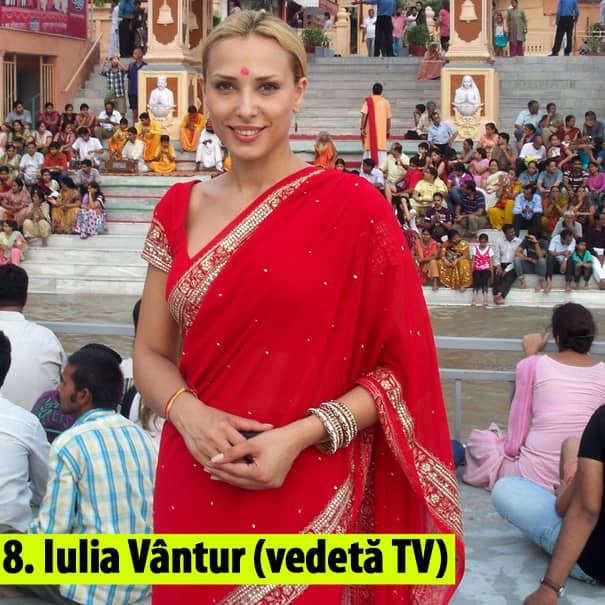 TOP 30 – Cele mai sexy vedete din India. Iulia Vântur, inclusă şi ea. Pe ce loc au votat-o indienii