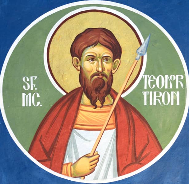Calendar ortodox. Pe 25 februarie este pomenită minunea grâului fiert, făcută de Sf. Mc. Teodor Tiron