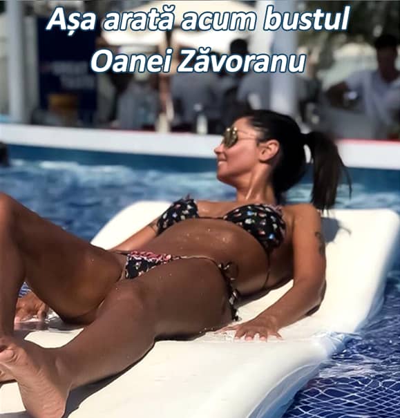 Oana Zavoranu, în costum de baie, fără photoshop! Cum arată, după ce și-a operat bustul de 8 ori