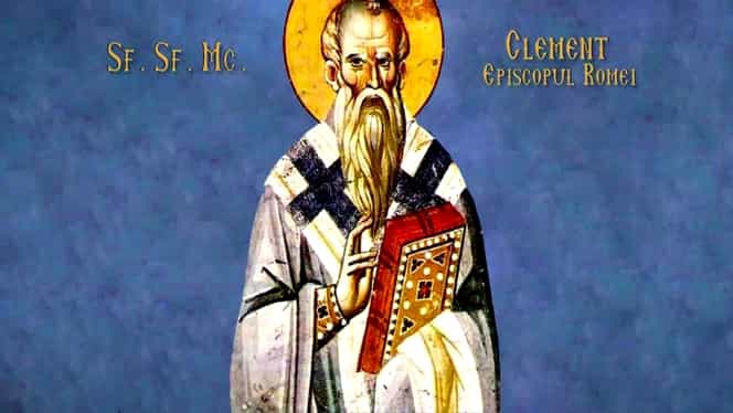 Calendar ortodox: joi, 23 ianuarie 2020. Sunt cinstiți Sfântul Clement de Ancira și Sfântul Paulin de Nolla