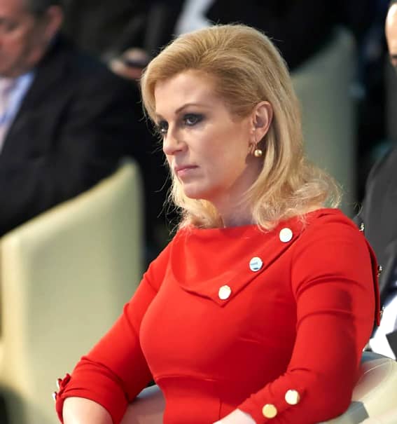 GALERIE FOTO. Kolinda Grabar Kitarovic, preşedinta Croaţiei, una dintre cele mai sexy politiciene din Europa