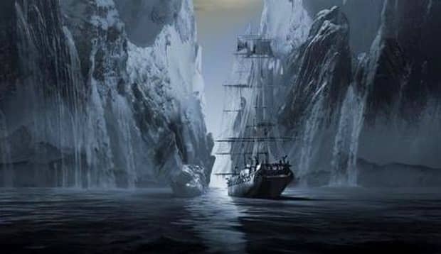 FOTO. În urmă cu peste două secole, o navă-fantomă era descoperită în Oceanul Arctic. Marinarii care au explorat-o au fost înfricoşaţi după ce au urcat la bordul ei