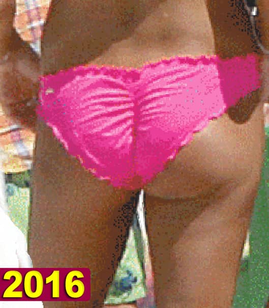 Cât de sexy era ELENA BĂSESCU în 2016, la mare! Cum a apărut în weekend, pe o plajă din Mamaia, în exact aceiaşi bikini roz. Dar să vezi cum îi vin ACUM