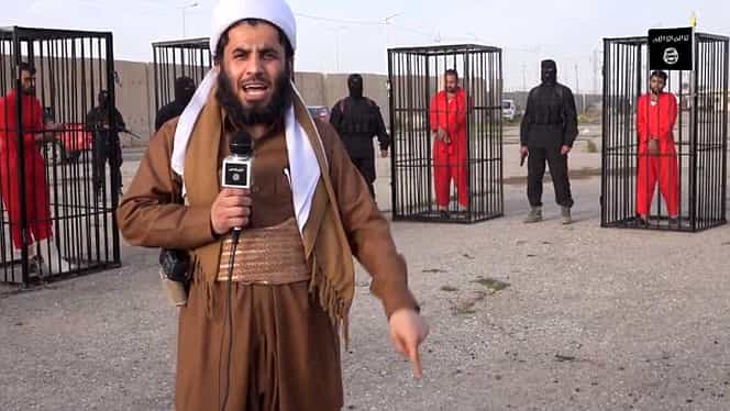 VIDEO / Statul Islamic, înregistrare nouă! Cum au fost filmaţi prizonierii înainte de execuţie