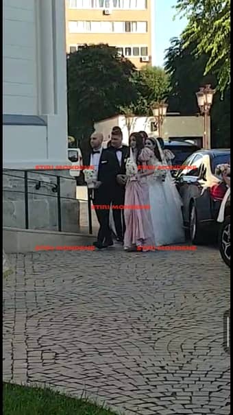 Imagini cu Teodora Becali în rochie de mireasă. Emoții pentru familia lui Gigi la cununia religioasă – GALERIE FOTO