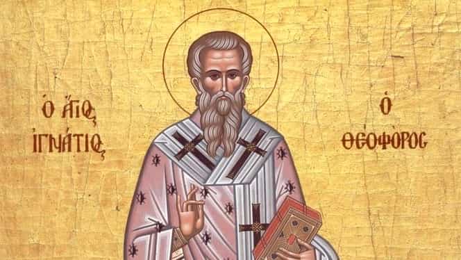 Calendar ortodox 20 decembrie: Sfântul Mucenic Ignatie, purtătorul de Dumnezeu