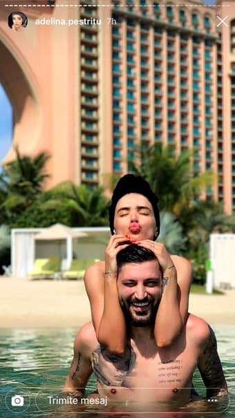 Adelina Pestriţu, vacanţă de vis în Dubai! A fost surpriza ei pentru aniversarea soţului! Cu cine s-au întâlnit