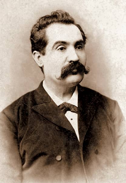Mihai Eminescu la 37 de ani, în noiembrie 1887, ultima fotografie... Avea să moară peste numai 2 ani...