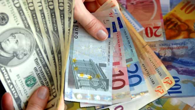 CURS BNR. Euro şi dolarul, în creştere uşoară