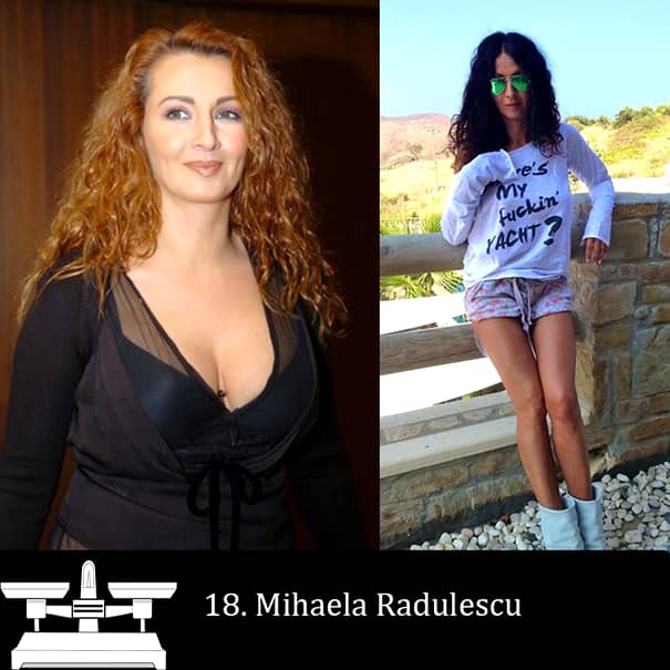 TOP 20 Vedete din România care au slăbit spectaculos! Vezi cum arătau înainte şi după