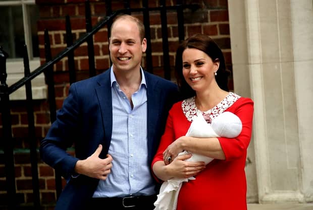 Prințul William și Kate Middleton au anunțat numele celui de-al treilea copil