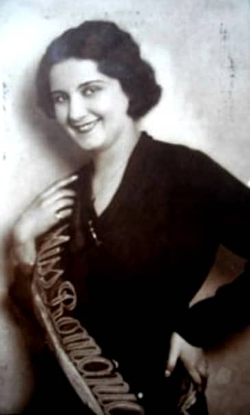 Ea este Magda Demetrescu, cîștigătoarea primului concurs Miss România din istorie, în anul 1929