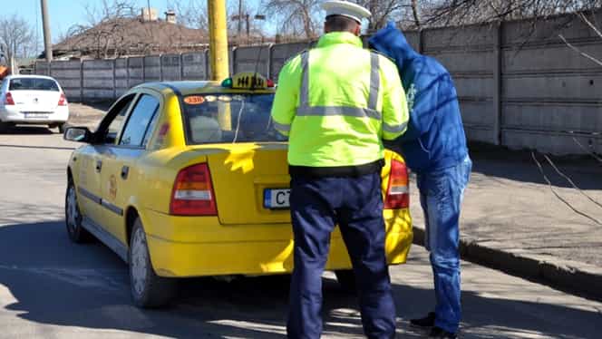 Fals taximetrist oprit în Făgăraș! Ce au descoperit oamenii legii!