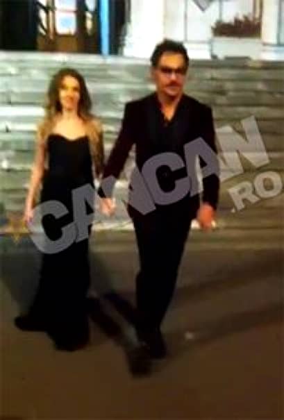 GALERIE FOTO / Nu se mai feresc! Lidia Buble şi Răzvan Simion au venit de mînă la nunta Ancăi Serea