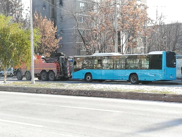 Noile autobuze STB au ieşit pe traseu! Primul Otokar s-a stricat la doar câteva ore