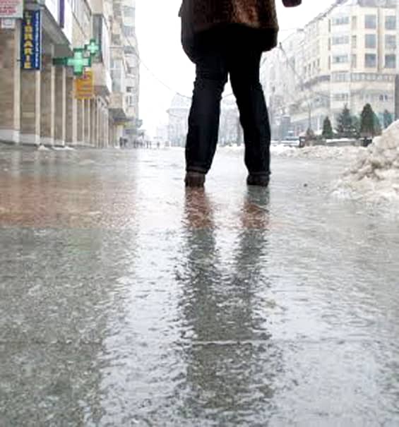 Freezing rain, București