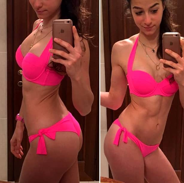 Silvia este noua vedetă a Instagramului!  Era anorexică, dar acum nimeni nu îşi poate dezlipi ochii de pe trupul ei! Cum a ajuns să arate tânăra! Galerie Foto