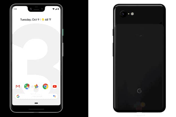 Ambele telefoane au o configurație asemănătoare, singurul lucru prin care se deosebesc constă în diagonală. Varianta principală de Google Pixel 3 are una de 5.5 inci, iar Pixel 3 XL una de peste 6.3 inci în diagonală. Însă, ce este cu adevărat nou pentru un telefon de ultimă generație este faptul că telefoanele nu conțin două camere pe spate, iar asta din cauza refuzului companiei americane.