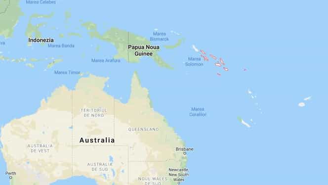 Cutremur de 6,3 grade pe scara Richter în Insulele Solomon. Epicentrul, la o adâncime de 48 de kilometri