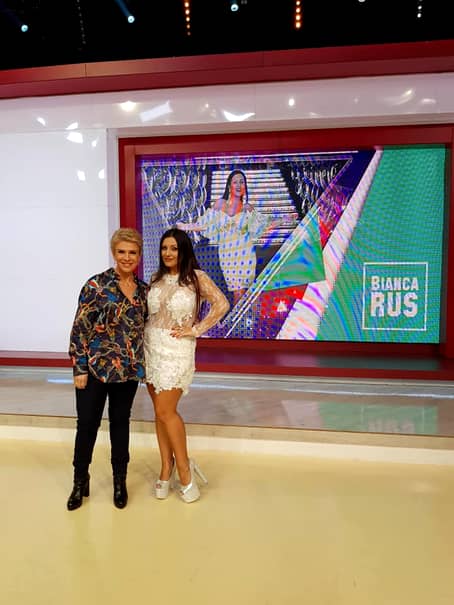 Teo Trandafir a avut-o ca invitată în emisiunea ei pe Bianca rus, care a spus că a slăbit 30 de kilograme