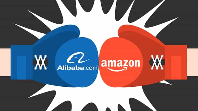 Amazon și Alibaba, în România! Anunțul de ultim moment făcut de marii giganți ai comerțului online