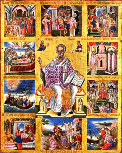 Sfântul Nicolae a suferot pentru credința și iubirea sa de Dumnezeu, dar nu s-a dezis niciodată de crucea pe care a purtat-o toată viața