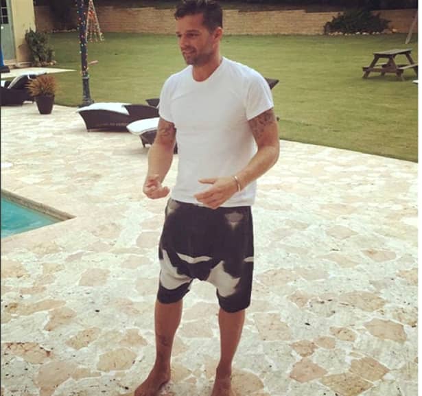 Îl mai recunoşti? Cum arată Ricky Martin la 44 de ani!  GALERIE FOTO