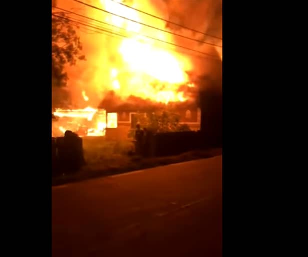 Incendiu la casa Laurei Lavric! Imobilul a ars din temelii