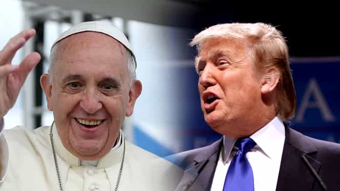 Ce spune Papa Francisc despre Donald Trump