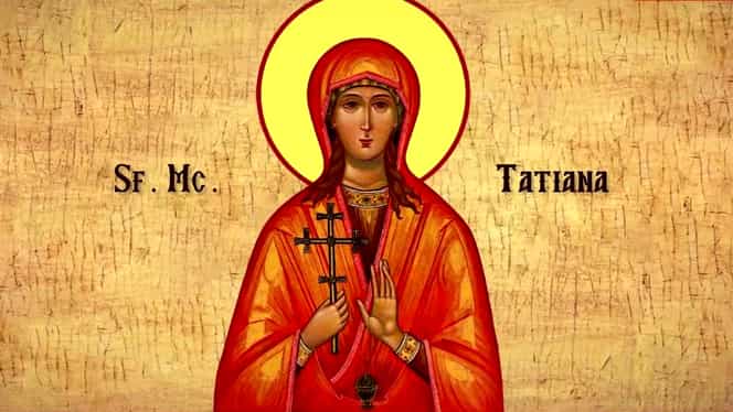Calendar ortodox 12 ianuarie 2019: Sfânta Muceniţă Tatiana